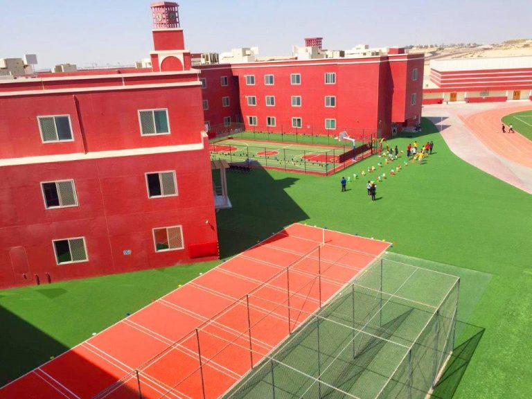 ABU DHABI INDIAN SCHOOL OUTDOOR MULTIPURPOSE COURT Bin Sabt Sports 