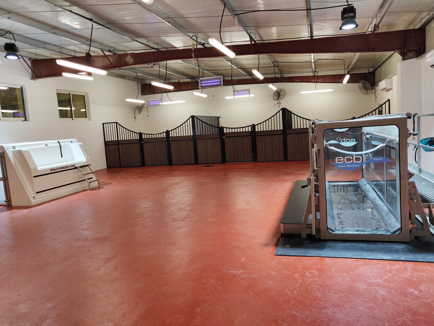 Sharjah Horse Walker Rehabilitation Centre Equine Flooring Bin Sabt